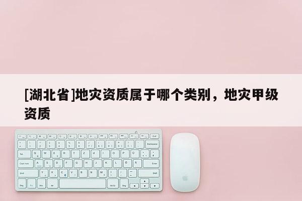 [湖北省]地災(zāi)資質(zhì)屬于哪個(gè)類(lèi)別，地災(zāi)甲級(jí)資質(zhì)