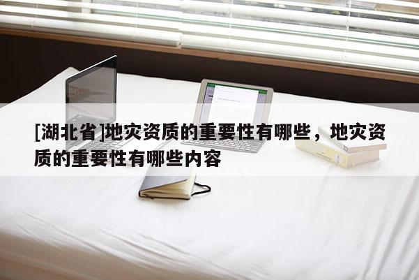 [湖北省]地災資質的重要性有哪些，地災資質的重要性有哪些內容