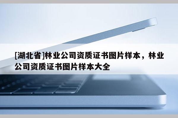 [湖北省]林業公司資質證書圖片樣本，林業公司資質證書圖片樣本大全