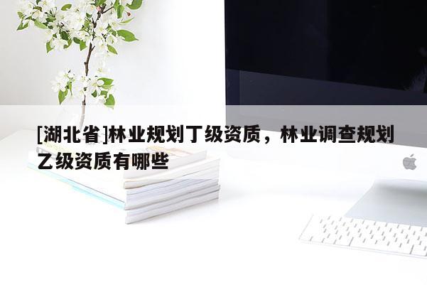 [湖北省]林業規劃丁級資質，林業調查規劃乙級資質有哪些