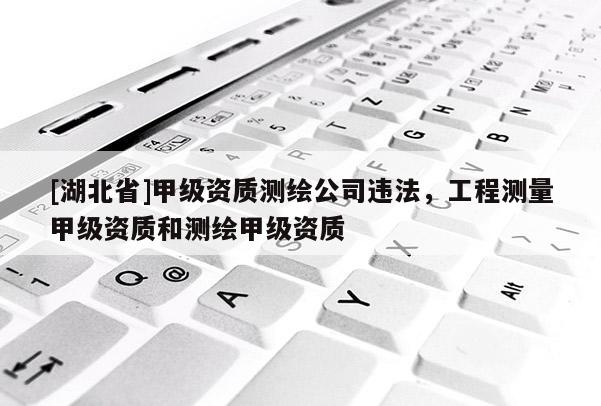 [湖北省]甲級資質測繪公司違法，工程測量甲級資質和測繪甲級資質