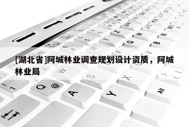 [湖北省]阿城林業(yè)調(diào)查規(guī)劃設(shè)計(jì)資質(zhì)，阿城林業(yè)局