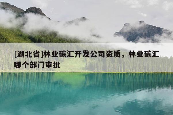 [湖北省]林業(yè)碳匯開(kāi)發(fā)公司資質(zhì)，林業(yè)碳匯哪個(gè)部門(mén)審批