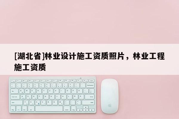 [湖北省]林業(yè)設(shè)計施工資質(zhì)照片，林業(yè)工程施工資質(zhì)