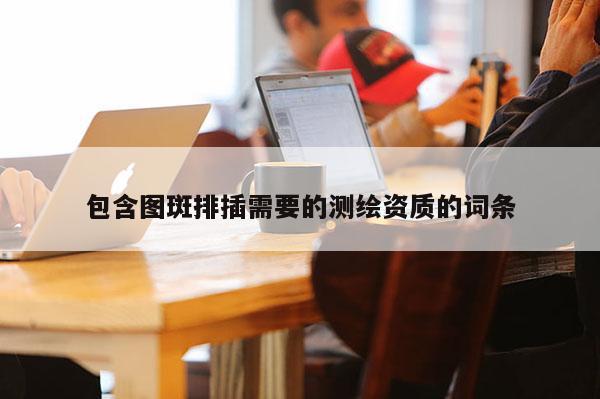 包含圖斑排插需要的測繪資質的詞條