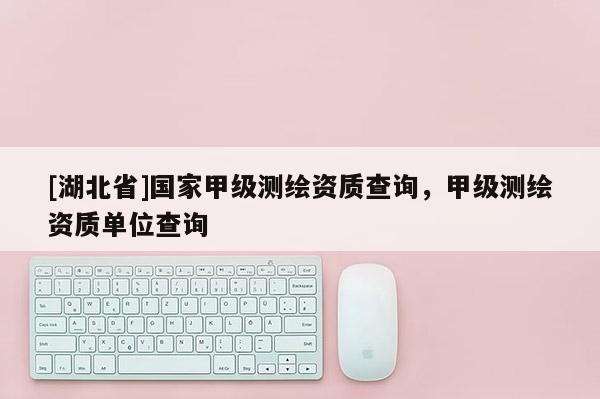 [湖北省]國家甲級測繪資質查詢，甲級測繪資質單位查詢