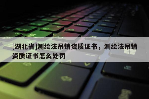 [湖北省]測繪法吊銷資質證書，測繪法吊銷資質證書怎么處罰