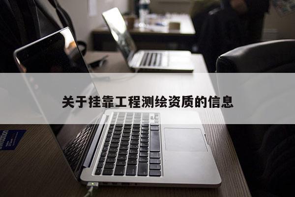 關于掛靠工程測繪資質的信息