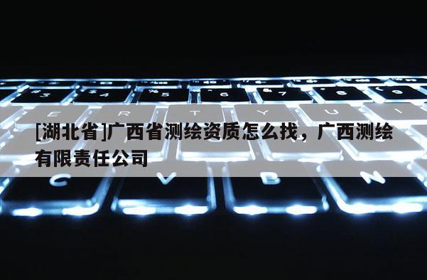 [湖北省]廣西省測繪資質怎么找，廣西測繪有限責任公司