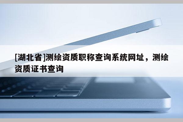 [湖北省]測繪資質職稱查詢系統網址，測繪資質證書查詢